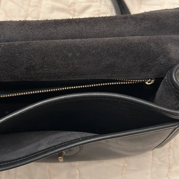 Vintage Coach Station Willis Bag in black - Picture 13 of 14